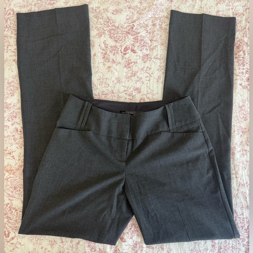 Tailored Dark Gray Dress Pants